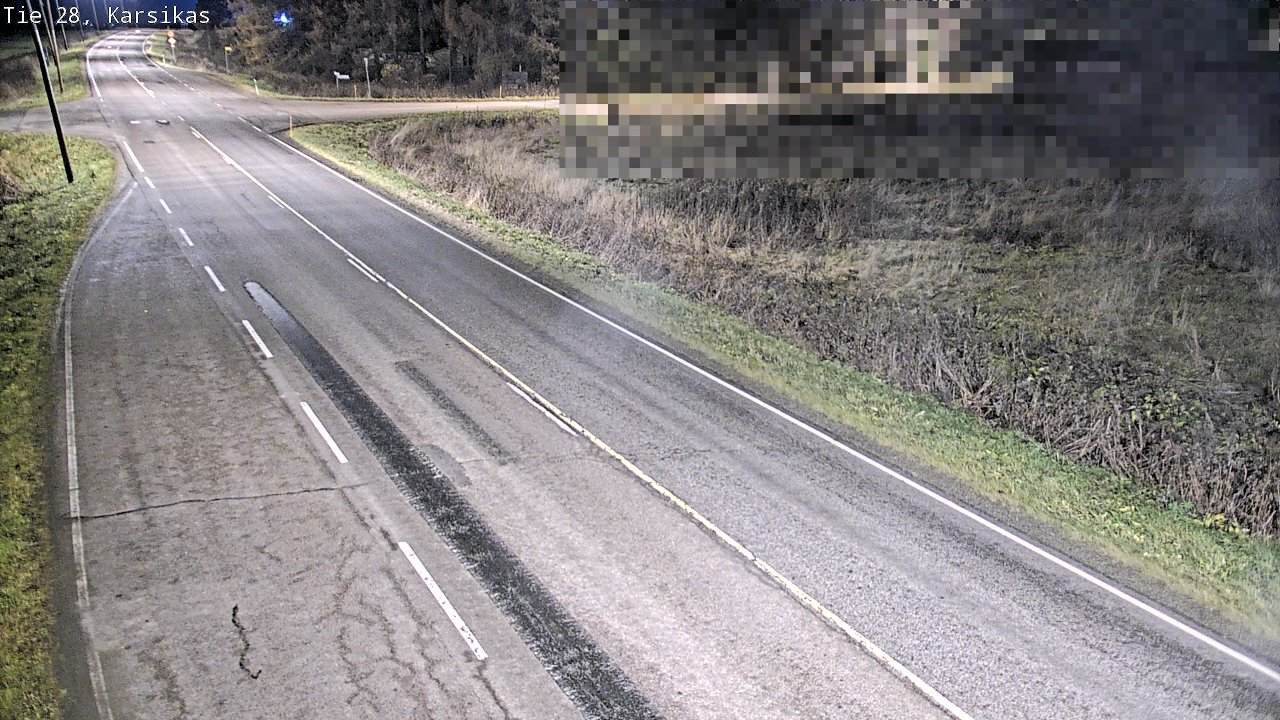 Kelikamerat Kuva Tie 28 Haapavesi, Karsikas, Haapavesi, Pohjois-Pohjanmaa