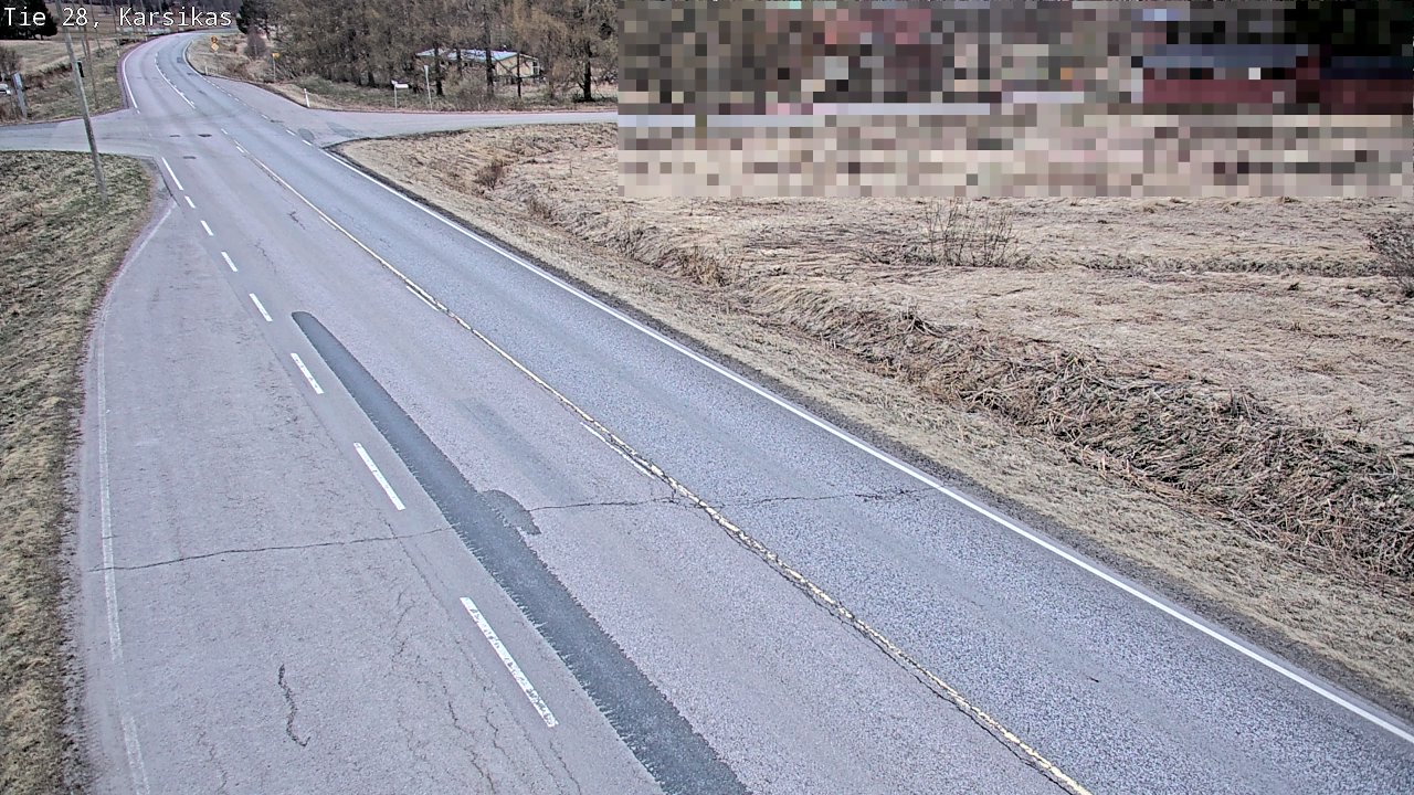 Kelikamerat Kuva Tie 28 Haapavesi, Karsikas, Haapavesi, Pohjois-Pohjanmaa