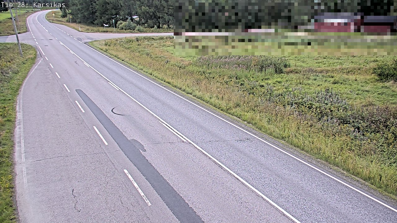 Kelikamerat Kuva Tie 28 Haapavesi, Karsikas, Haapavesi, Pohjois-Pohjanmaa