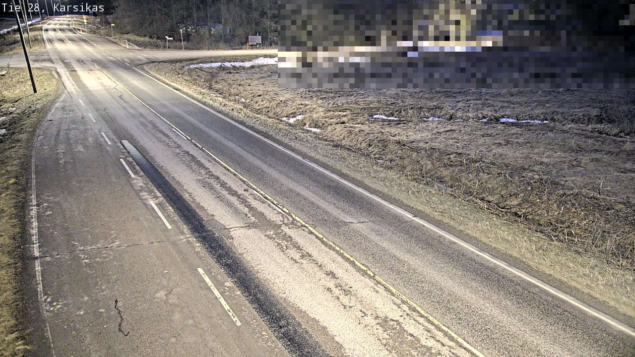 Kelikamerat Kuva Tie 28 Haapavesi, Karsikas, Haapavesi, Pohjois-Pohjanmaa