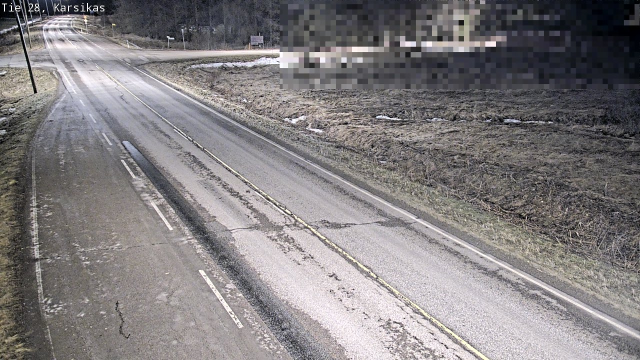 Kelikamerat Kuva Tie 28 Haapavesi, Karsikas, Haapavesi, Pohjois-Pohjanmaa