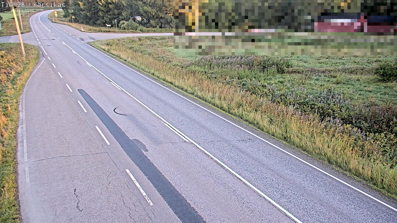 Kelikamerat Kuva Tie 28 Haapavesi, Karsikas, Haapavesi, Pohjois-Pohjanmaa