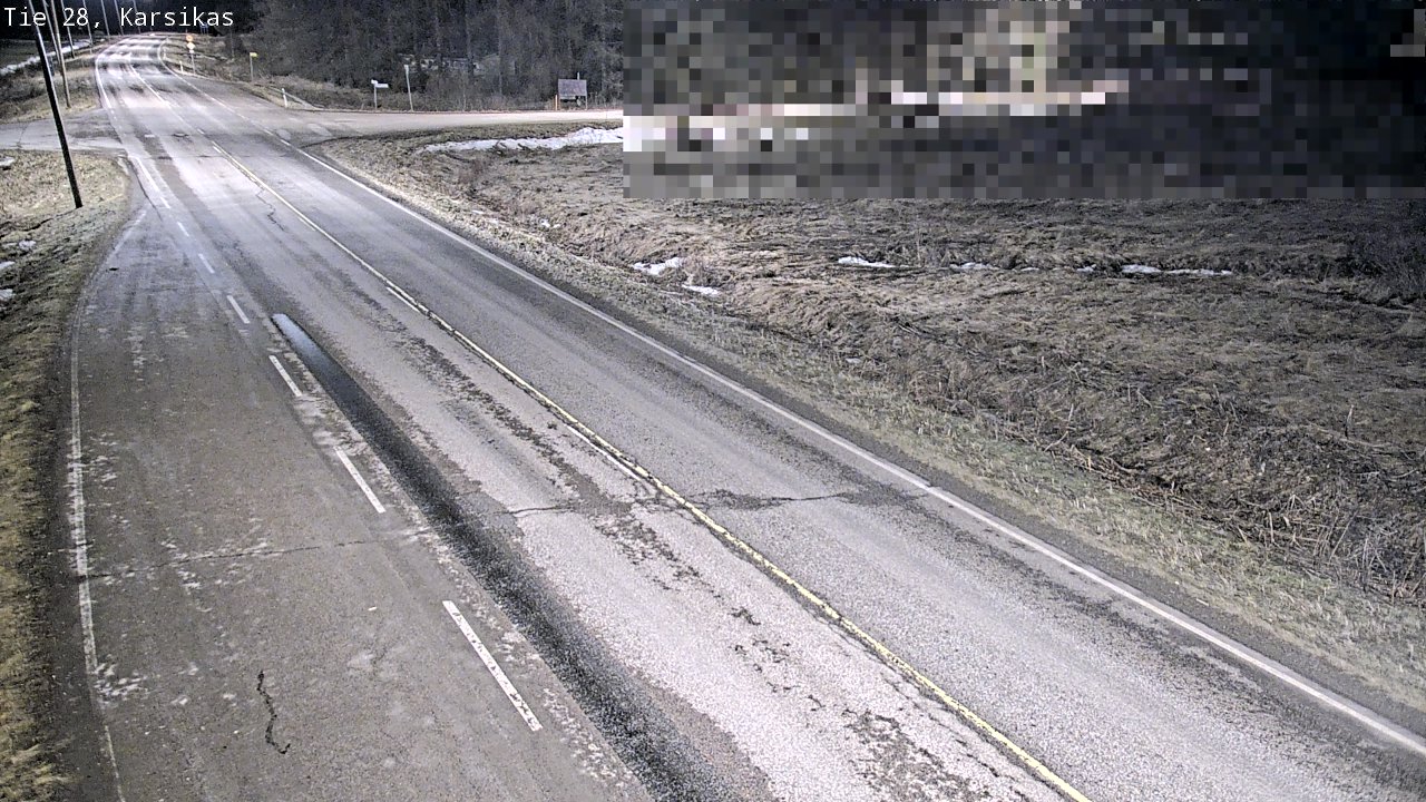 Kelikamerat Kuva Tie 28 Haapavesi, Karsikas, Haapavesi, Pohjois-Pohjanmaa