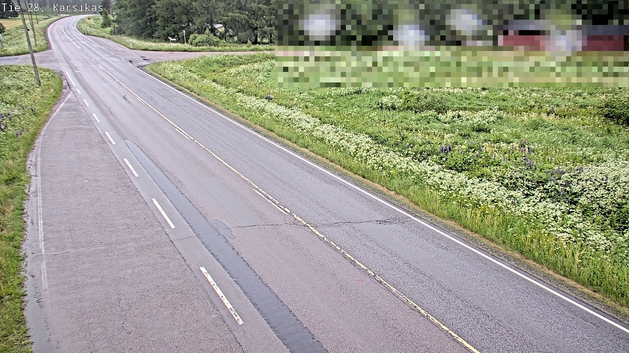 Kelikamerat Kuva Tie 28 Haapavesi, Karsikas, Haapavesi, Pohjois-Pohjanmaa