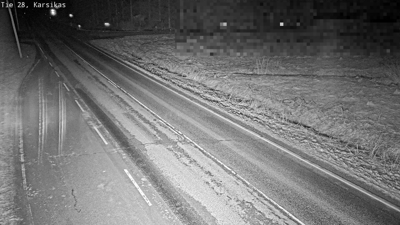 Kelikamerat Kuva Tie 28 Haapavesi, Karsikas, Haapavesi, Pohjois-Pohjanmaa