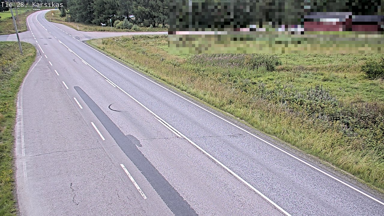 Kelikamerat Kuva Tie 28 Haapavesi, Karsikas, Haapavesi, Pohjois-Pohjanmaa