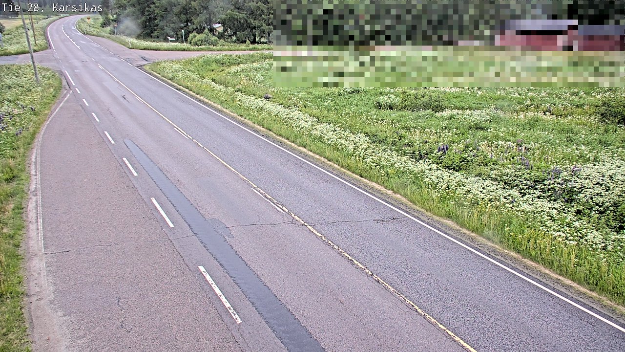 Kelikamerat Kuva Tie 28 Haapavesi, Karsikas, Haapavesi, Pohjois-Pohjanmaa