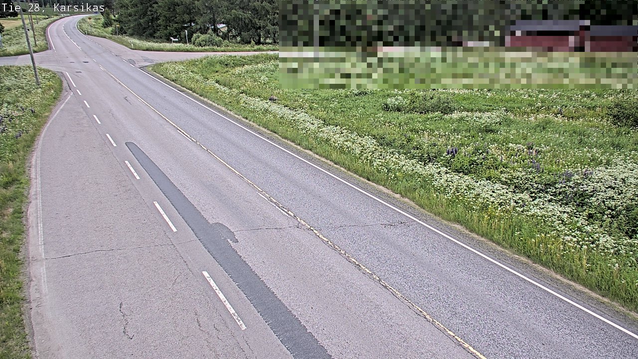 Kelikamerat Kuva Tie 28 Haapavesi, Karsikas, Haapavesi, Pohjois-Pohjanmaa