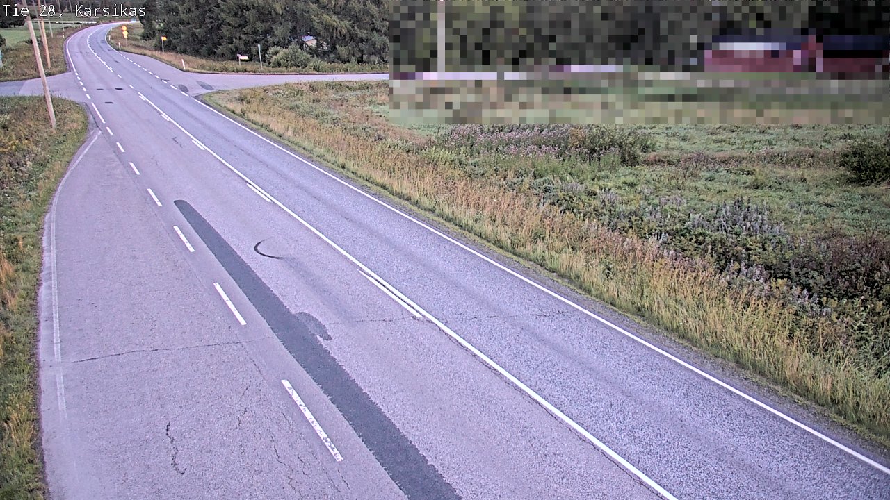 Kelikamerat Kuva Tie 28 Haapavesi, Karsikas, Haapavesi, Pohjois-Pohjanmaa