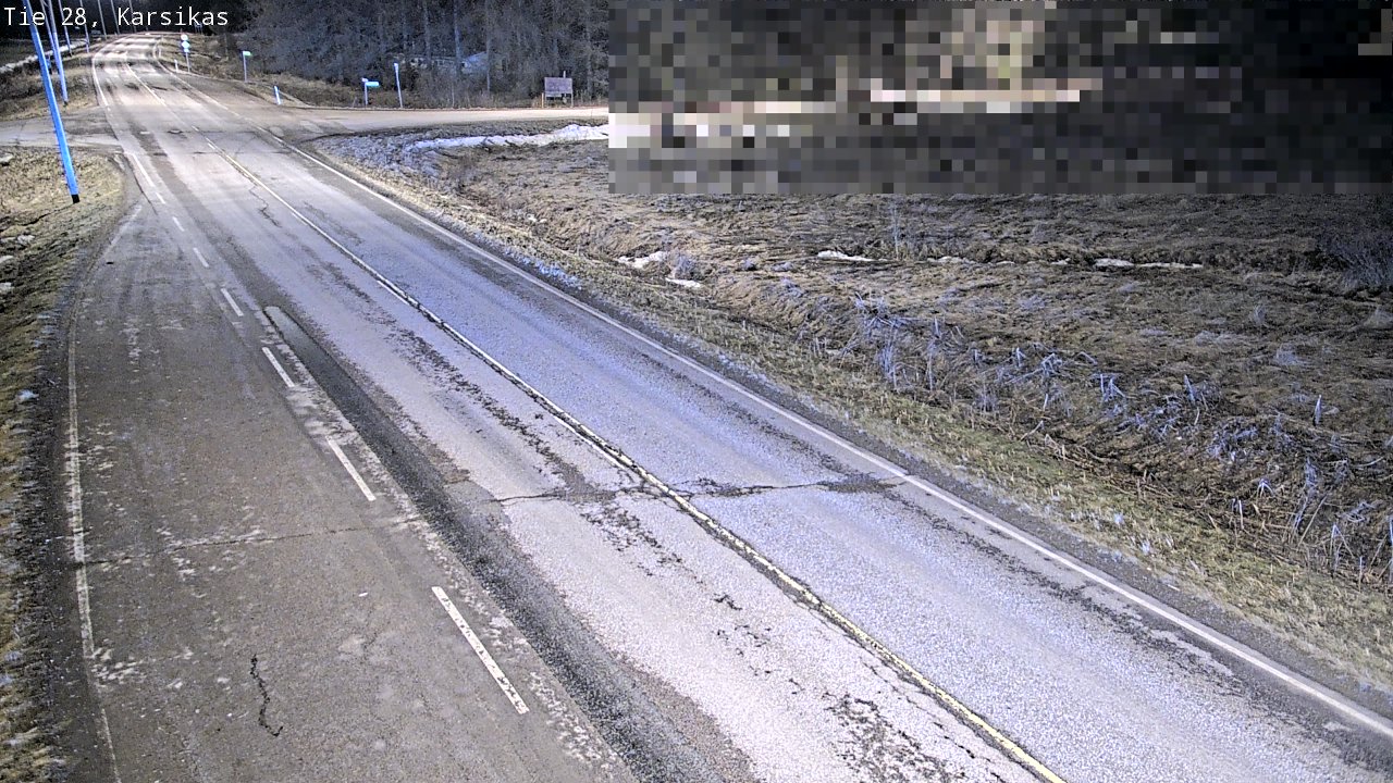 Kelikamerat Kuva Tie 28 Haapavesi, Karsikas, Haapavesi, Pohjois-Pohjanmaa