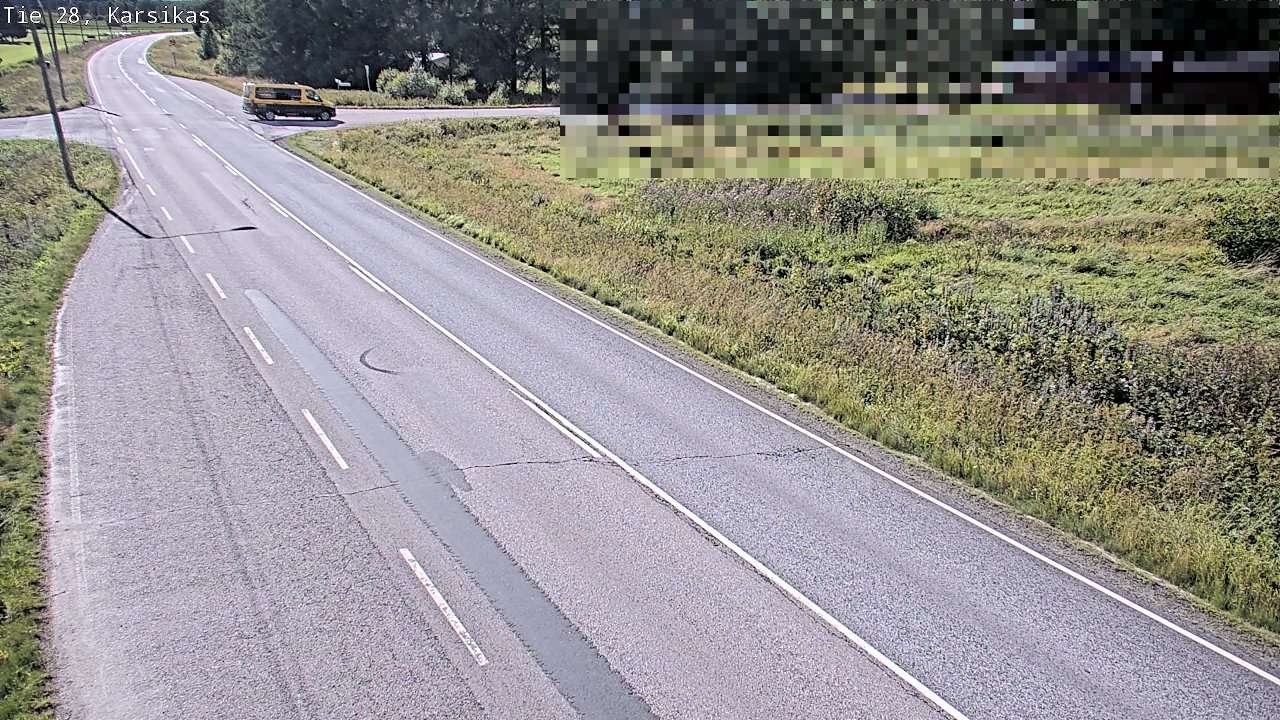 Kelikamerat Kuva Tie 28 Haapavesi, Karsikas, Haapavesi, Pohjois-Pohjanmaa