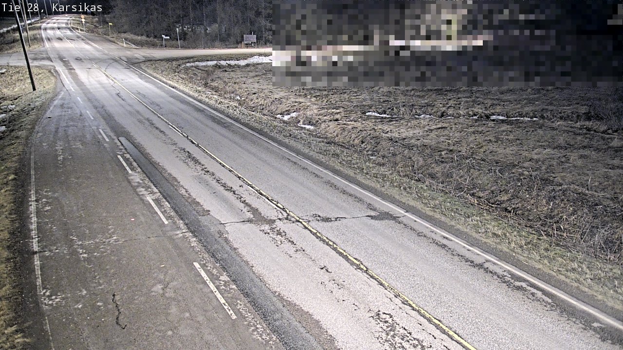 Kelikamerat Kuva Tie 28 Haapavesi, Karsikas, Haapavesi, Pohjois-Pohjanmaa