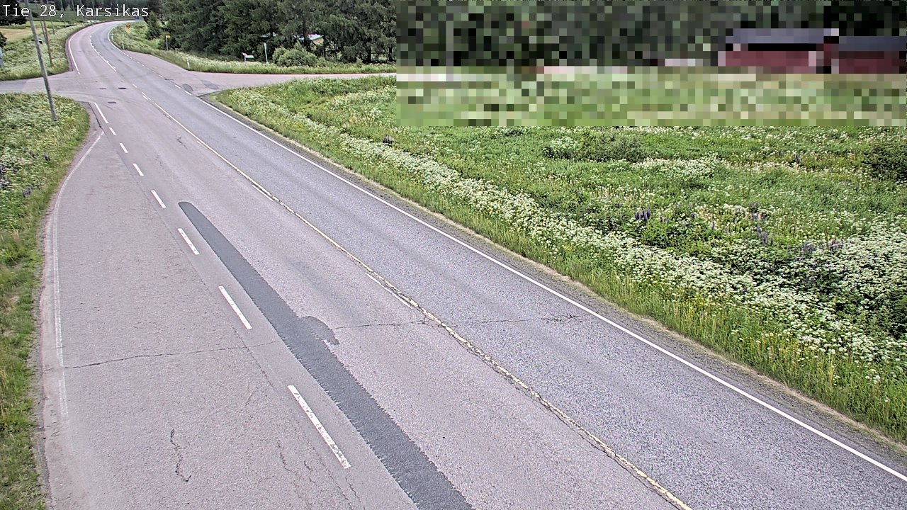 Kelikamerat Kuva Tie 28 Haapavesi, Karsikas, Haapavesi, Pohjois-Pohjanmaa