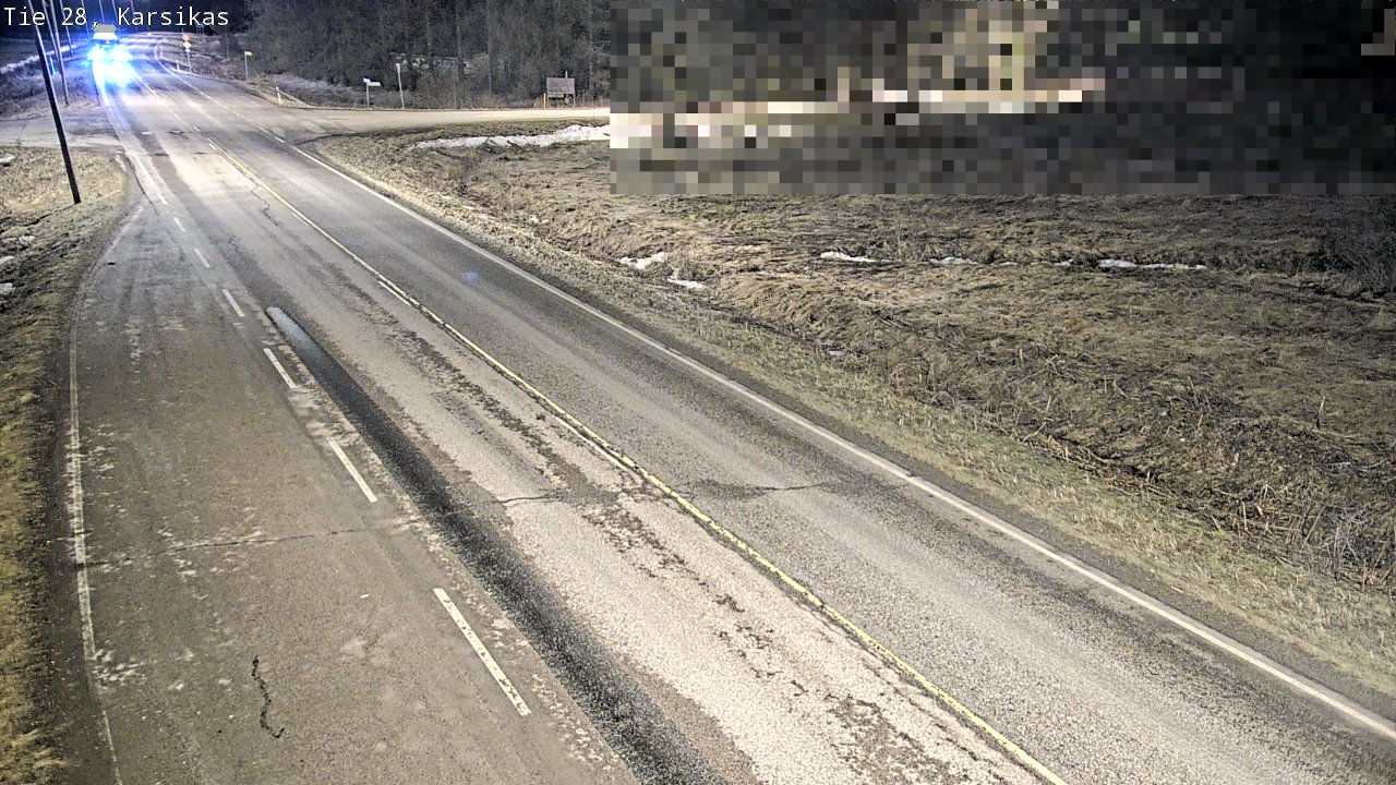 Kelikamerat Kuva Tie 28 Haapavesi, Karsikas, Haapavesi, Pohjois-Pohjanmaa