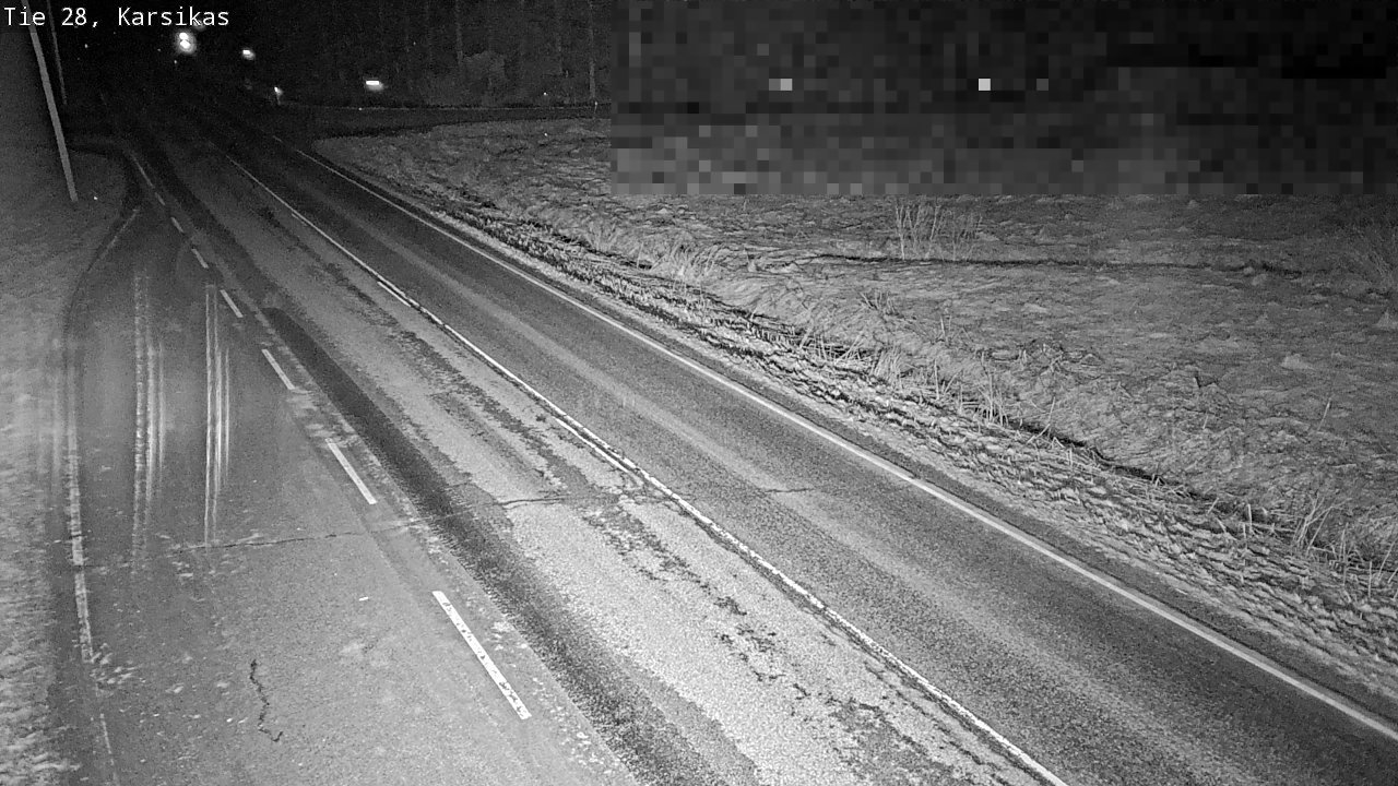 Kelikamerat Kuva Tie 28 Haapavesi, Karsikas, Haapavesi, Pohjois-Pohjanmaa