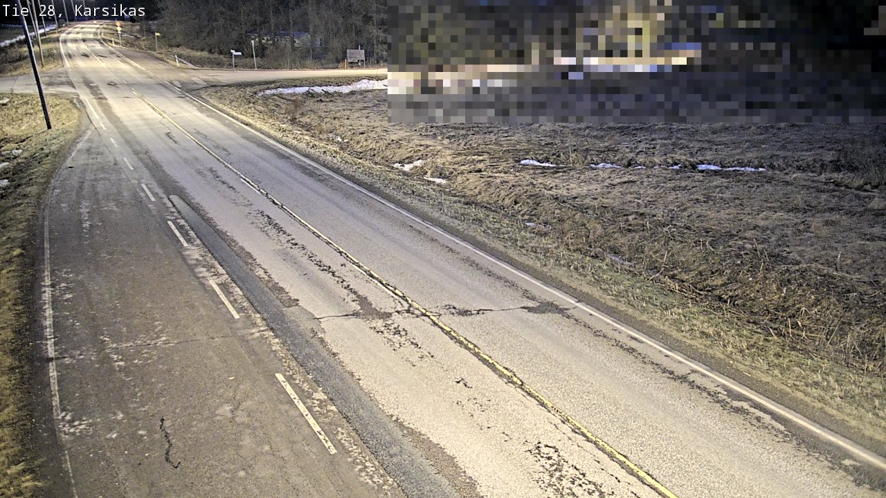 Kelikamerat Kuva Tie 28 Haapavesi, Karsikas, Haapavesi, Pohjois-Pohjanmaa