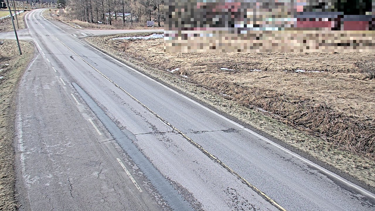 Kelikamerat Kuva Tie 28 Haapavesi, Karsikas, Haapavesi, Pohjois-Pohjanmaa