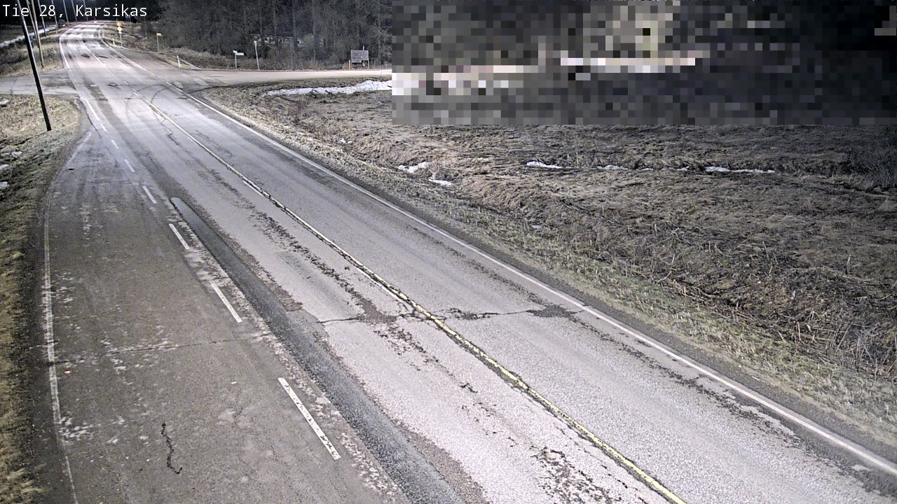 Kelikamerat Kuva Tie 28 Haapavesi, Karsikas, Haapavesi, Pohjois-Pohjanmaa