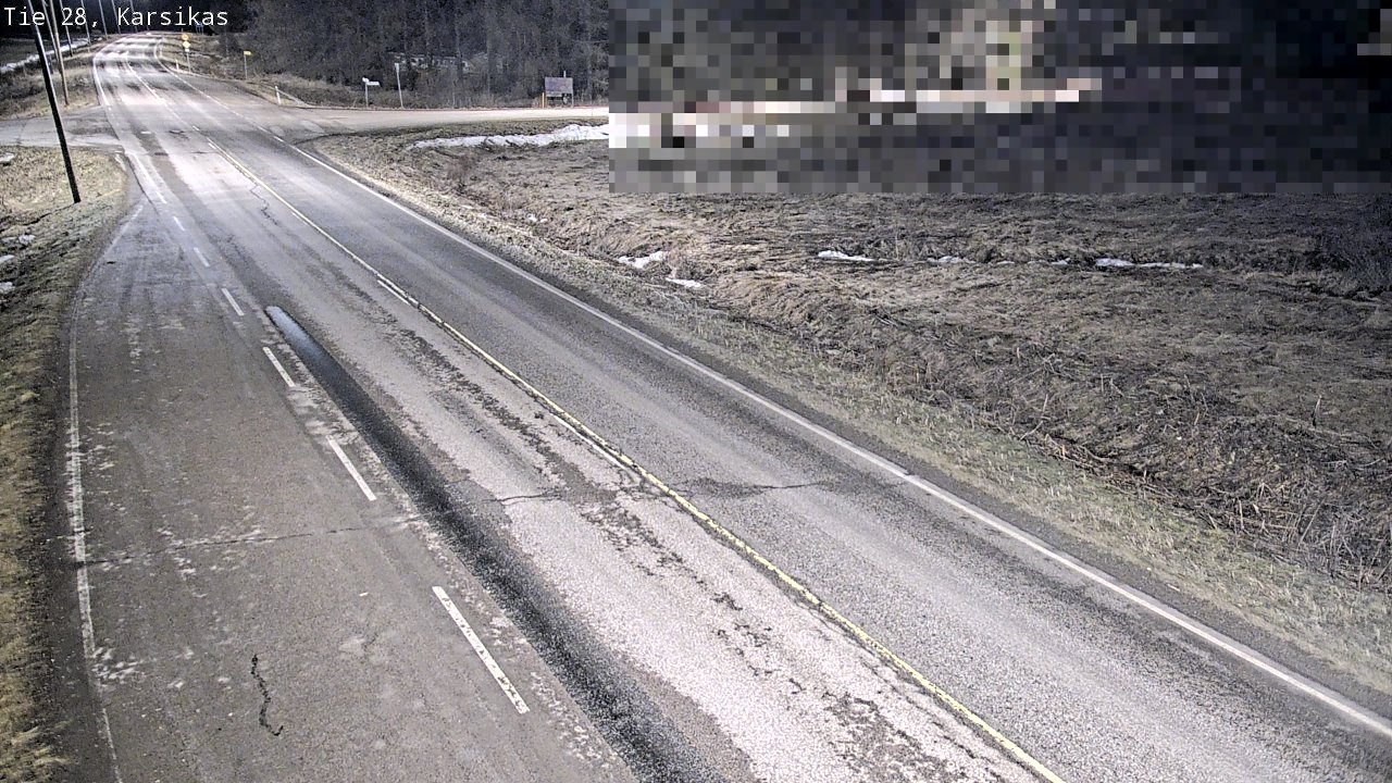 Kelikamerat Kuva Tie 28 Haapavesi, Karsikas, Haapavesi, Pohjois-Pohjanmaa