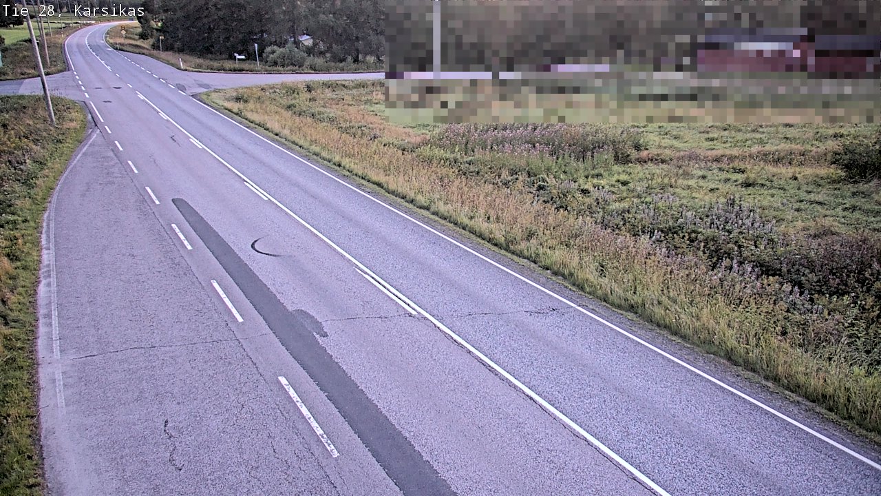 Kelikamerat Kuva Tie 28 Haapavesi, Karsikas, Haapavesi, Pohjois-Pohjanmaa