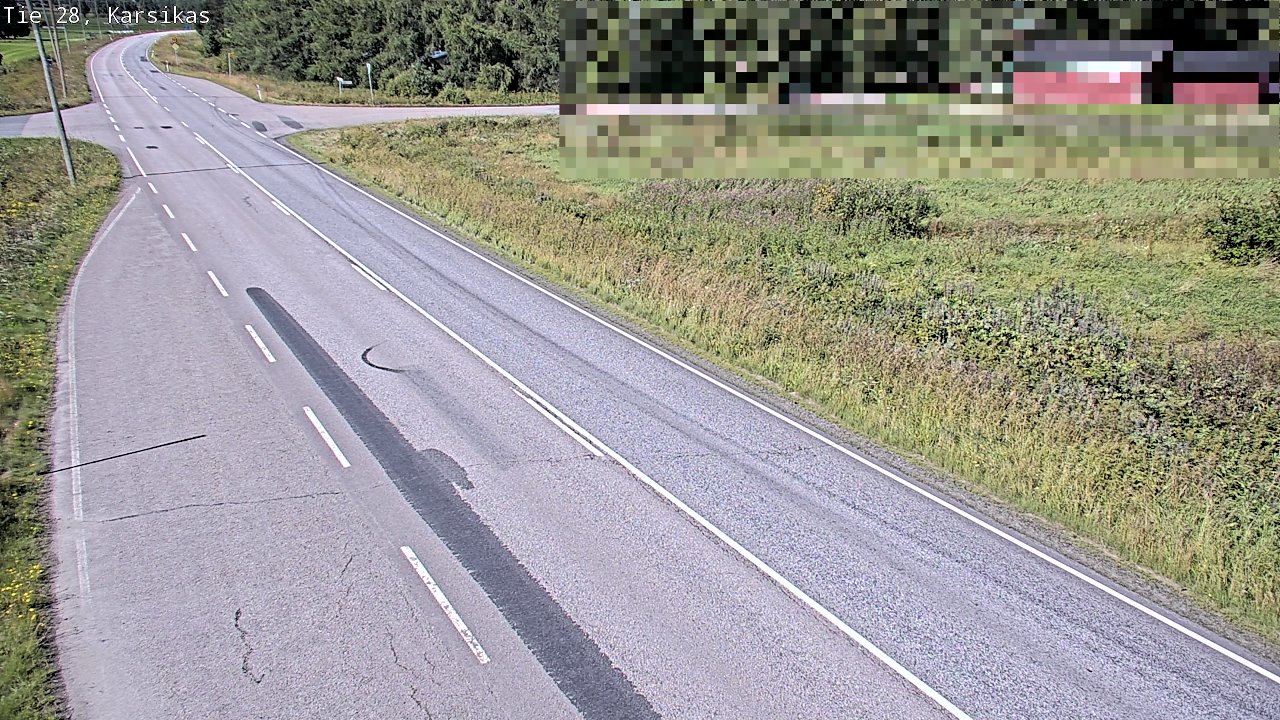 Kelikamerat Kuva Tie 28 Haapavesi, Karsikas, Haapavesi, Pohjois-Pohjanmaa