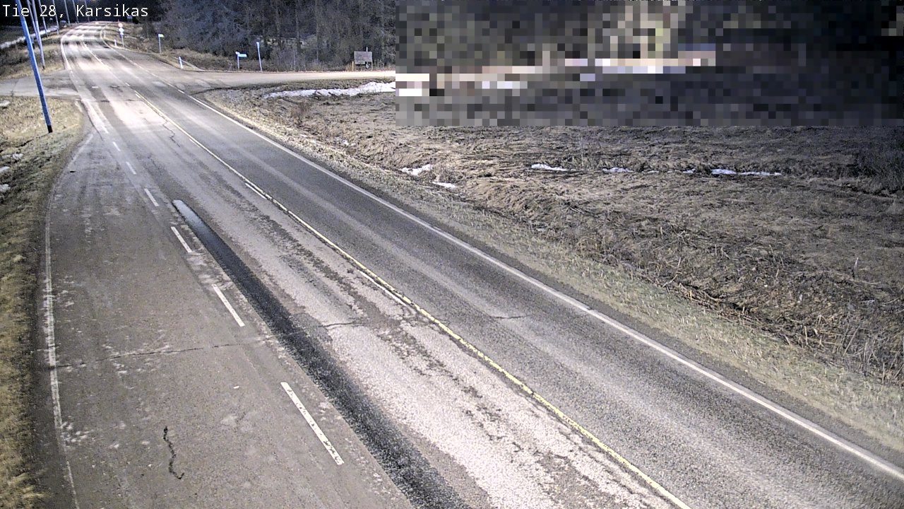 Kelikamerat Kuva Tie 28 Haapavesi, Karsikas, Haapavesi, Pohjois-Pohjanmaa