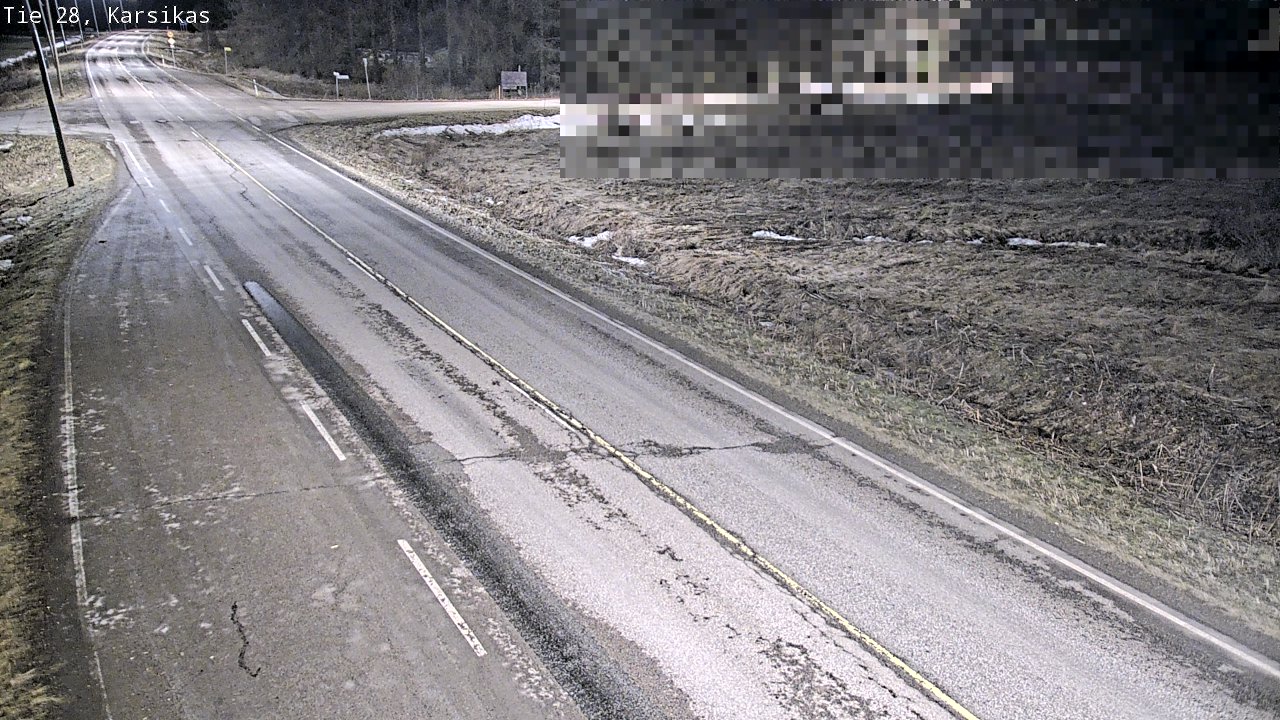 Kelikamerat Kuva Tie 28 Haapavesi, Karsikas, Haapavesi, Pohjois-Pohjanmaa