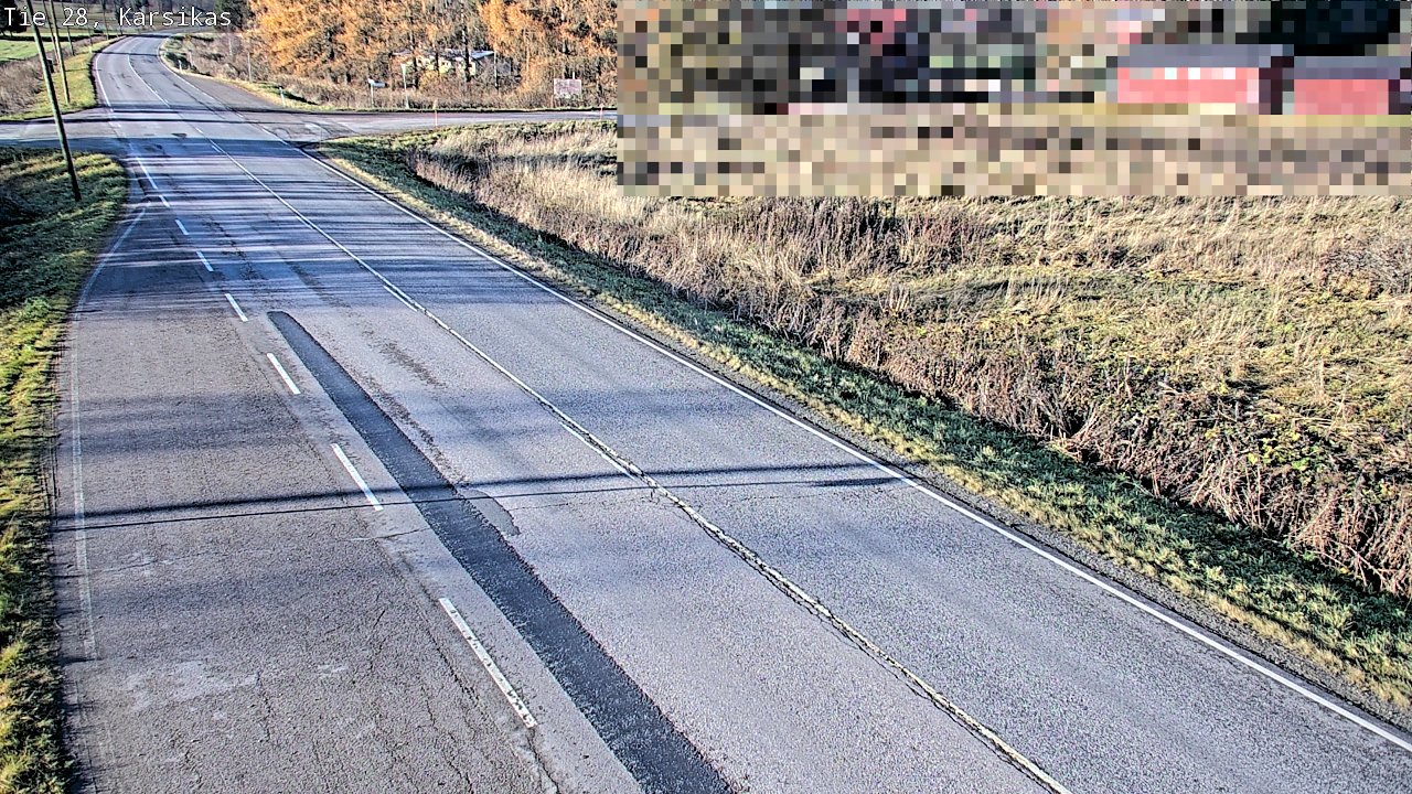 Kelikamerat Kuva Tie 28 Haapavesi, Karsikas, Haapavesi, Pohjois-Pohjanmaa