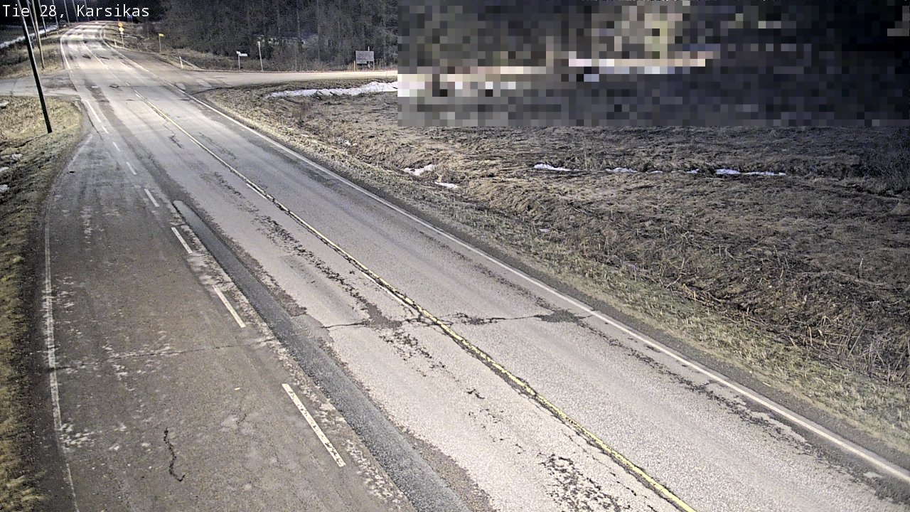 Kelikamerat Kuva Tie 28 Haapavesi, Karsikas, Haapavesi, Pohjois-Pohjanmaa