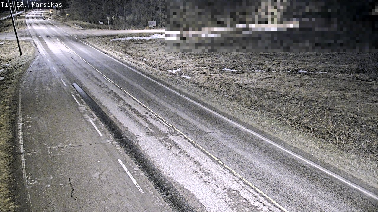 Kelikamerat Kuva Tie 28 Haapavesi, Karsikas, Haapavesi, Pohjois-Pohjanmaa