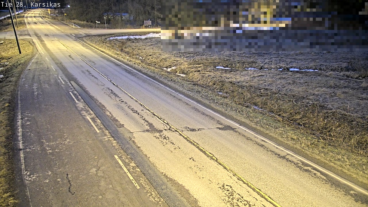 Kelikamerat Kuva Tie 28 Haapavesi, Karsikas, Haapavesi, Pohjois-Pohjanmaa