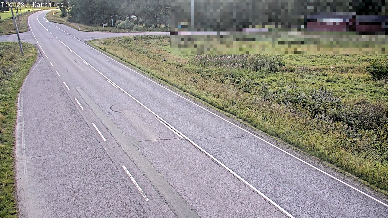 Kelikamerat Kuva Tie 28 Haapavesi, Karsikas, Haapavesi, Pohjois-Pohjanmaa