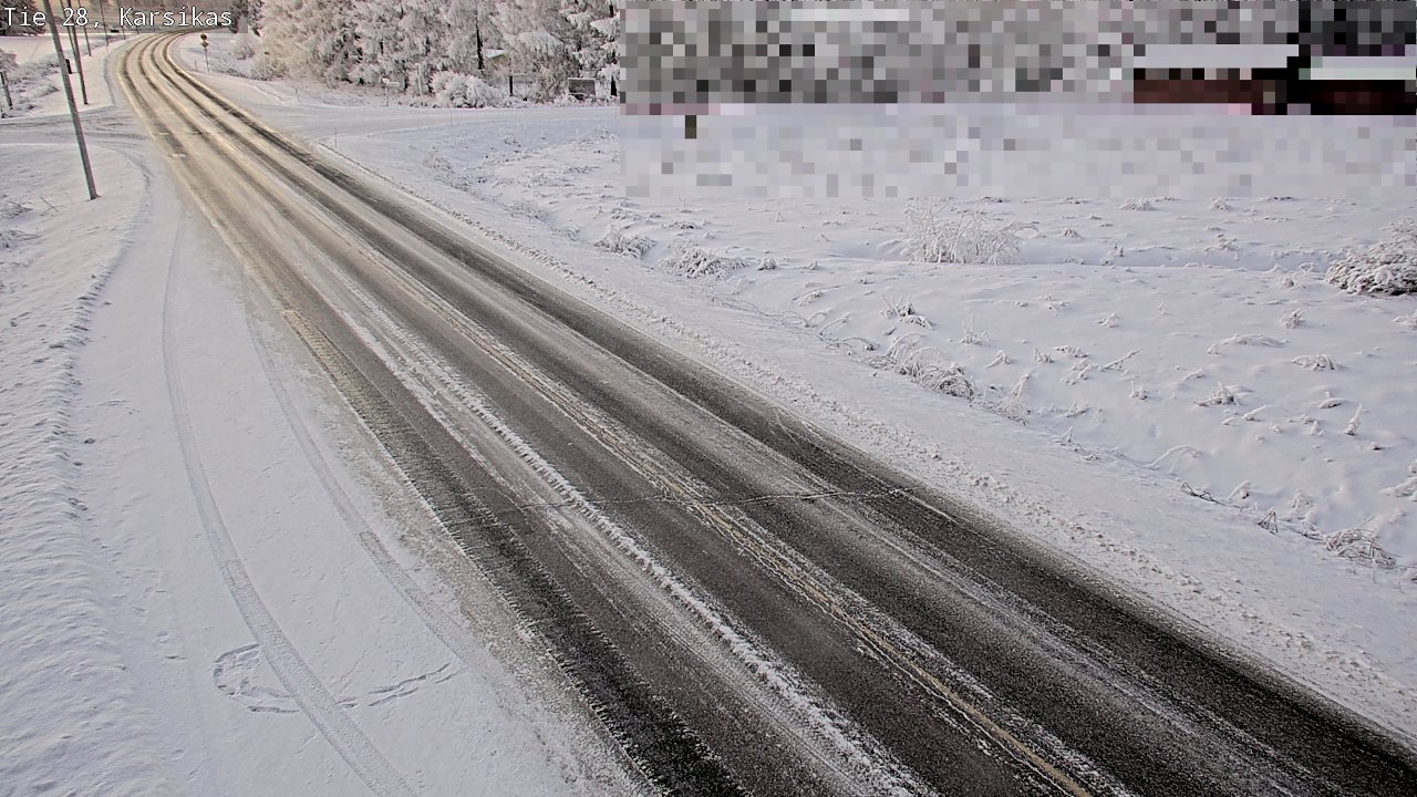 Kelikamerat Kuva Tie 28 Haapavesi, Karsikas, Haapavesi, Pohjois-Pohjanmaa