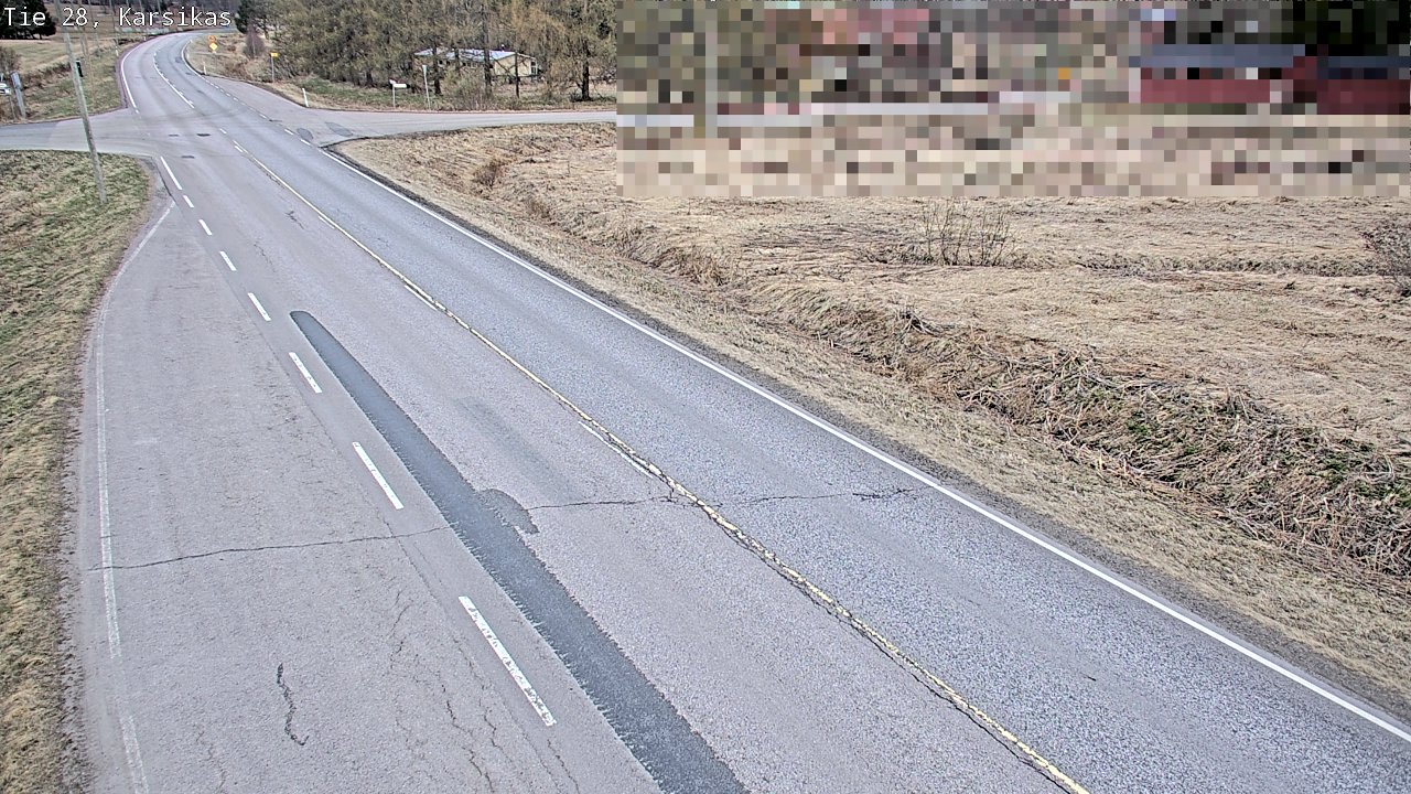 Kelikamerat Kuva Tie 28 Haapavesi, Karsikas, Haapavesi, Pohjois-Pohjanmaa
