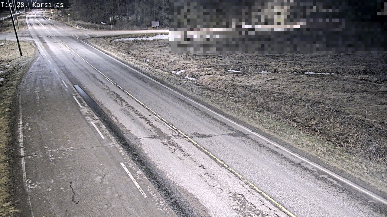 Kelikamerat Kuva Tie 28 Haapavesi, Karsikas, Haapavesi, Pohjois-Pohjanmaa
