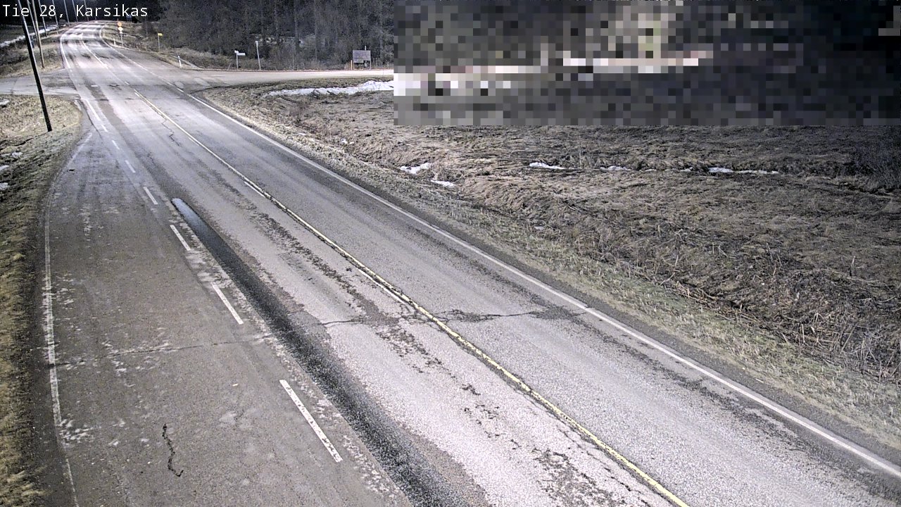 Kelikamerat Kuva Tie 28 Haapavesi, Karsikas, Haapavesi, Pohjois-Pohjanmaa