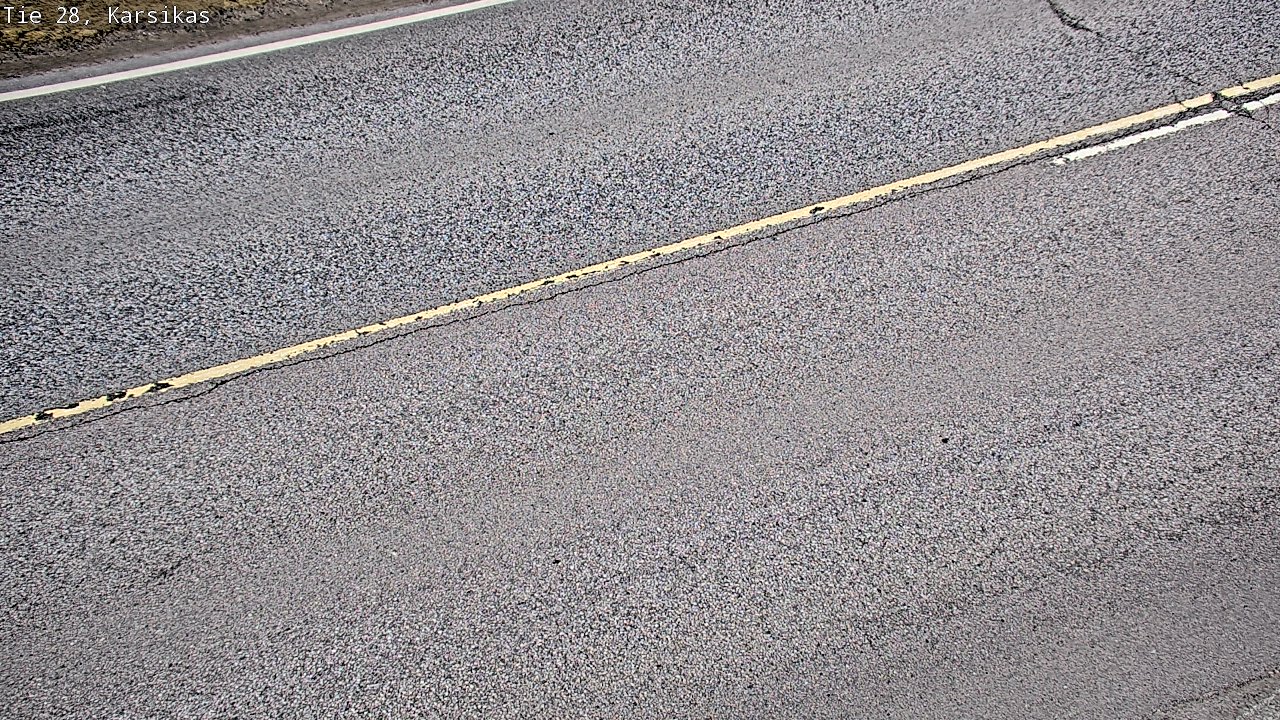 Weather Camera Image Väg 28 Haapavesi, Karsikas, Haapavesi, Pohjois-Pohjanmaa