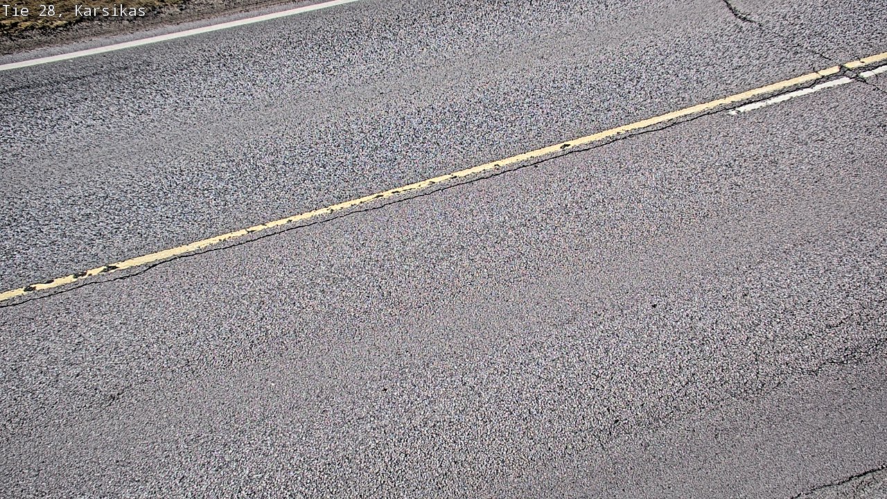 Weather Camera Image Väg 28 Haapavesi, Karsikas, Haapavesi, Pohjois-Pohjanmaa