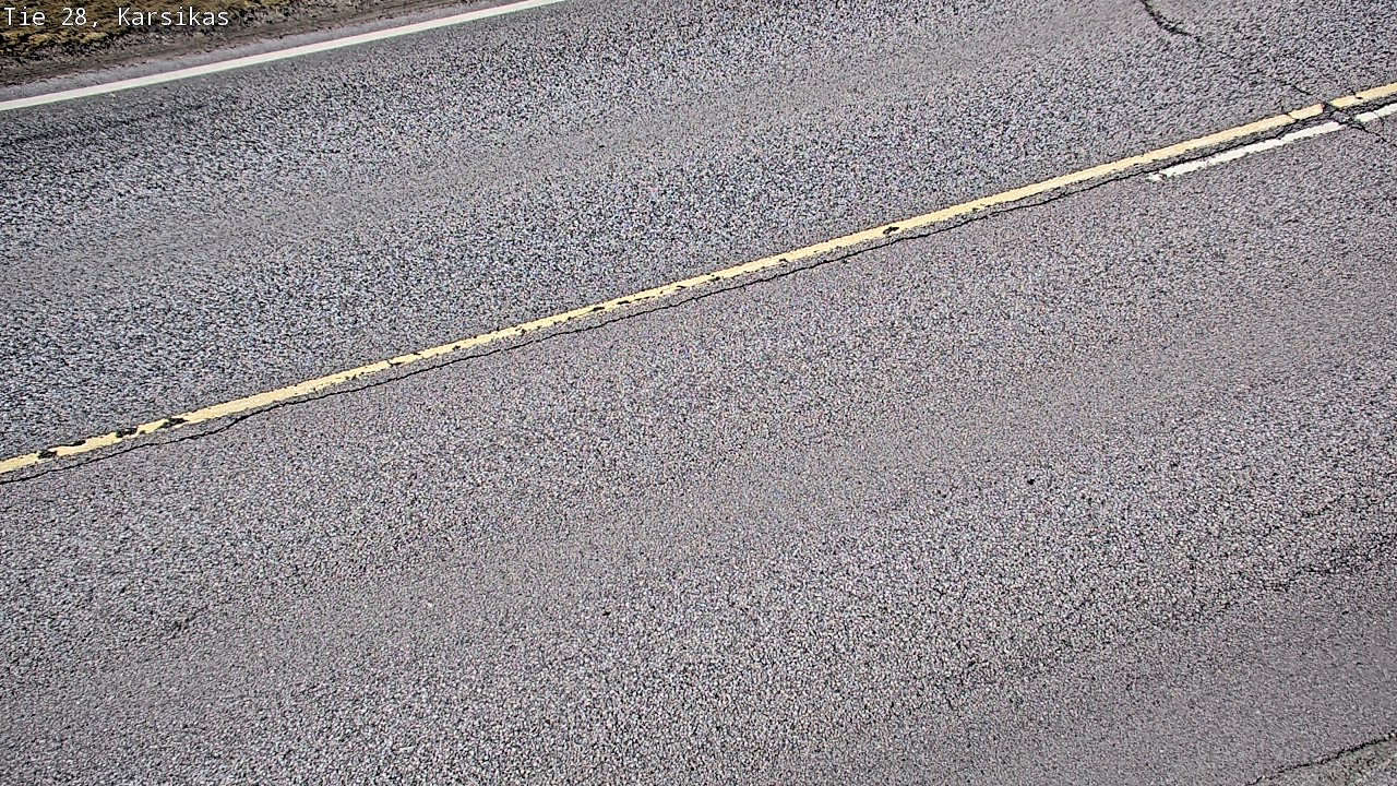 Weather Camera Image Väg 28 Haapavesi, Karsikas, Haapavesi, Pohjois-Pohjanmaa