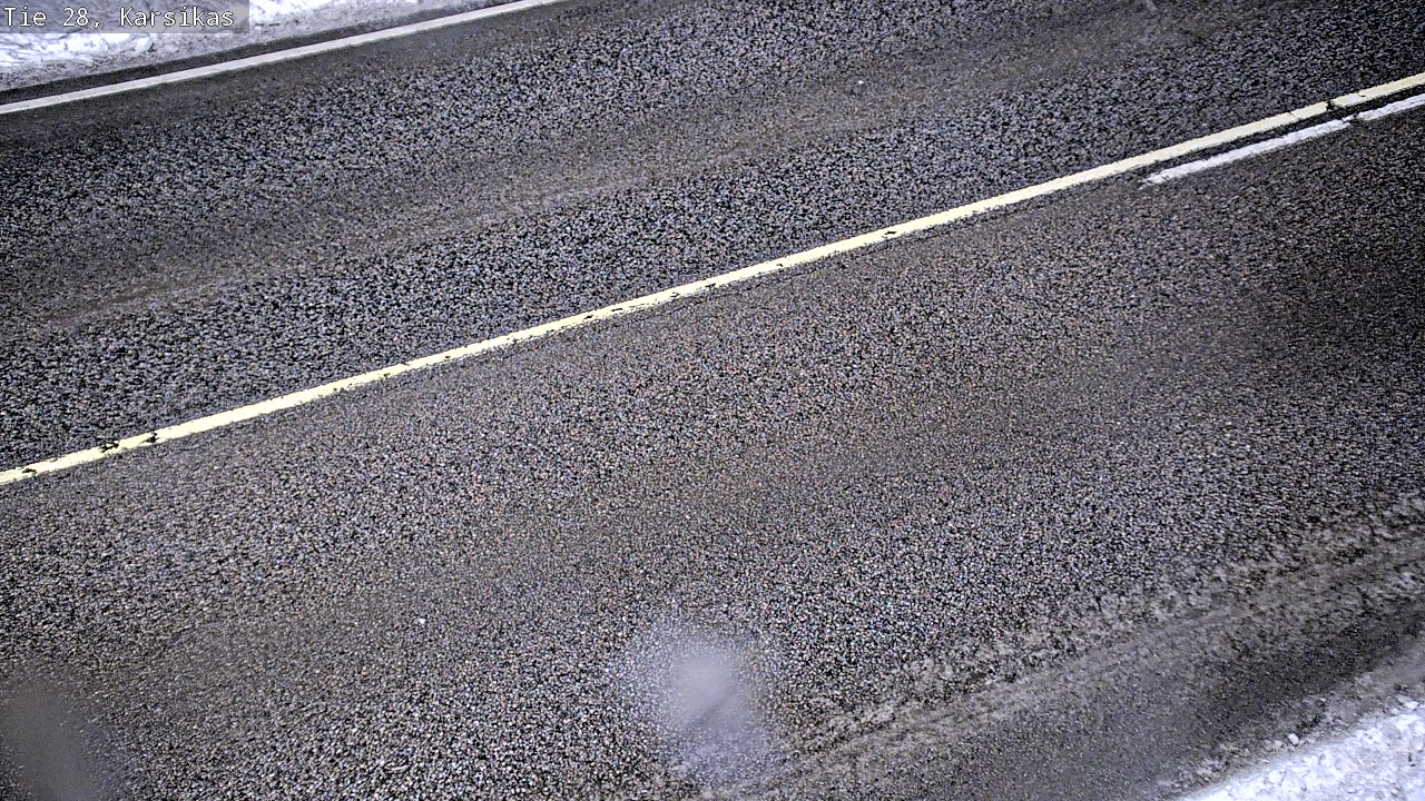 Weather Camera Image Road 28 Haapavesi, Karsikas, Haapavesi, Pohjois-Pohjanmaa