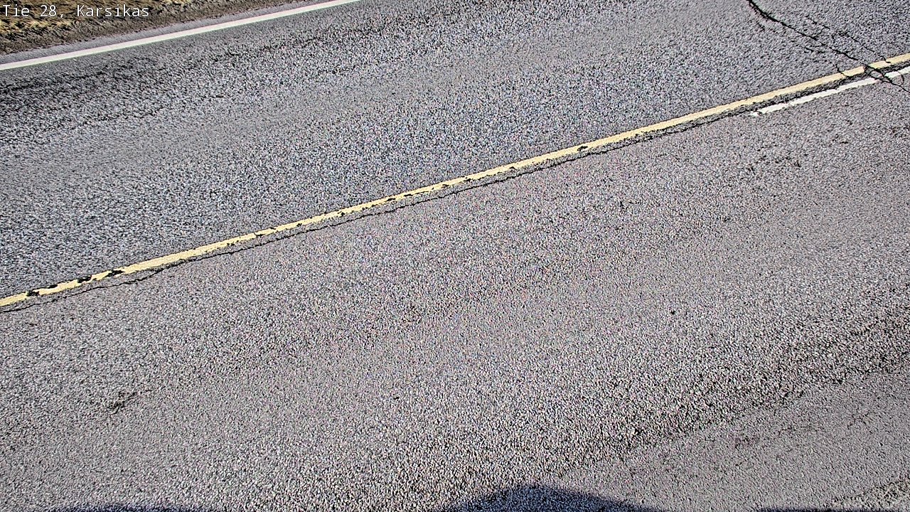 Weather Camera Image Väg 28 Haapavesi, Karsikas, Haapavesi, Pohjois-Pohjanmaa