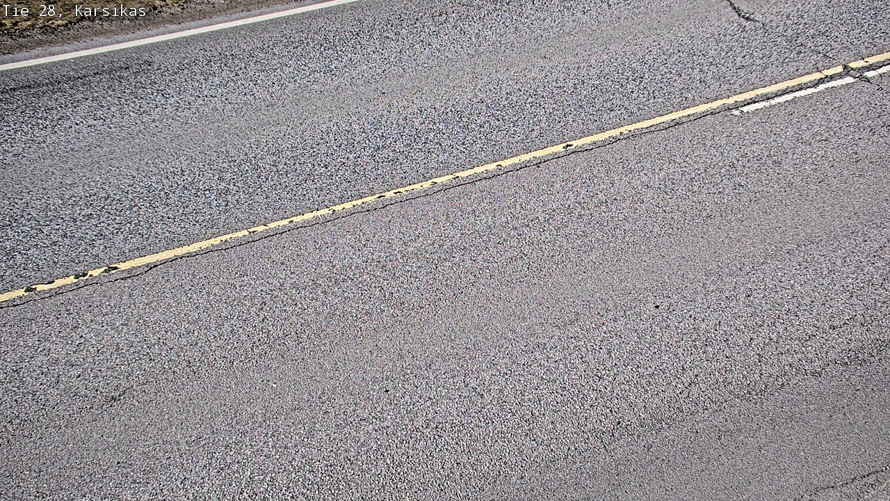 Weather Camera Image Väg 28 Haapavesi, Karsikas, Haapavesi, Pohjois-Pohjanmaa