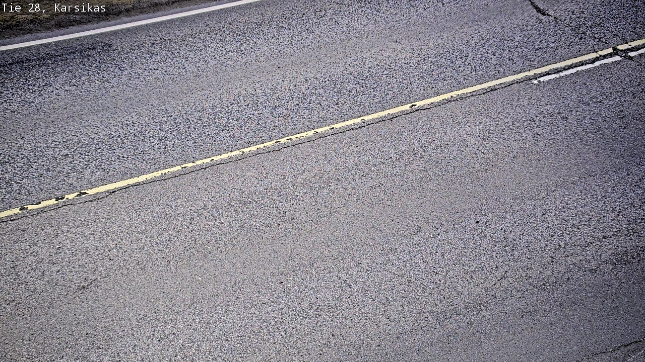 Weather Camera Image Väg 28 Haapavesi, Karsikas, Haapavesi, Pohjois-Pohjanmaa