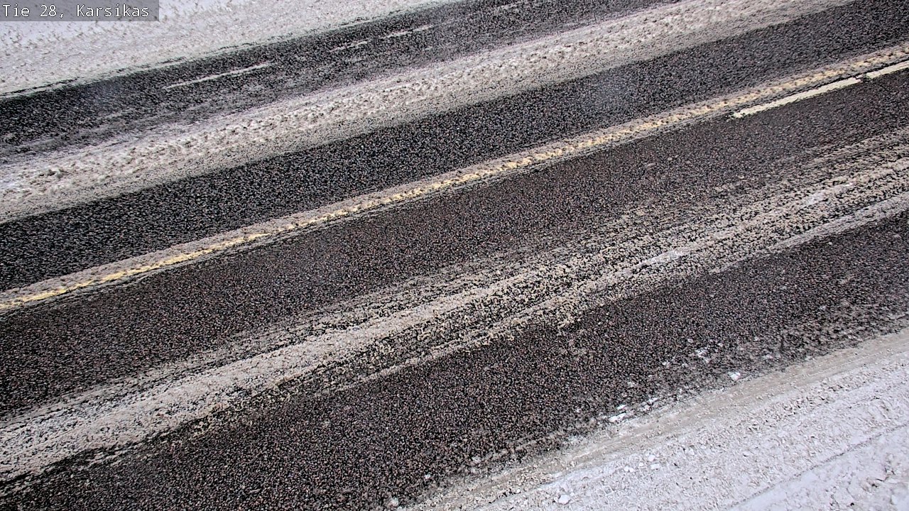 Weather Camera Image Road 28 Haapavesi, Karsikas, Haapavesi, Pohjois-Pohjanmaa