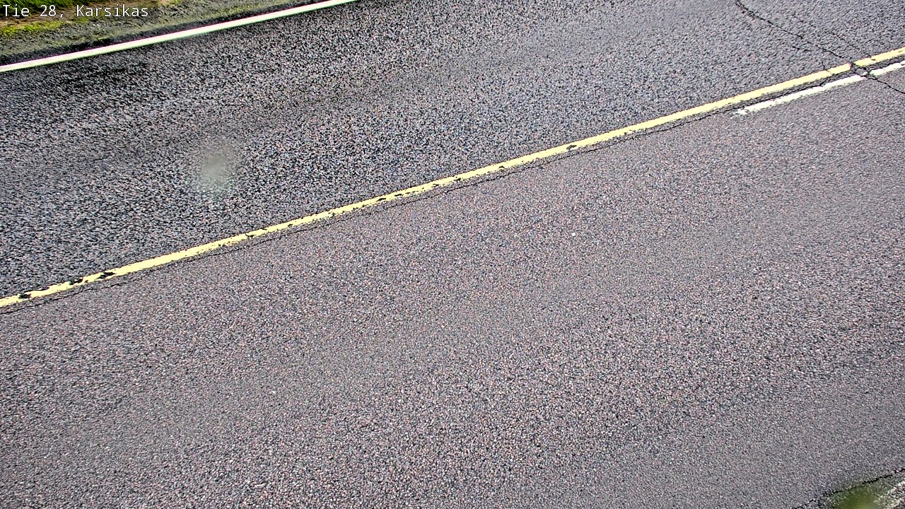 Weather Camera Image Väg 28 Haapavesi, Karsikas, Haapavesi, Pohjois-Pohjanmaa