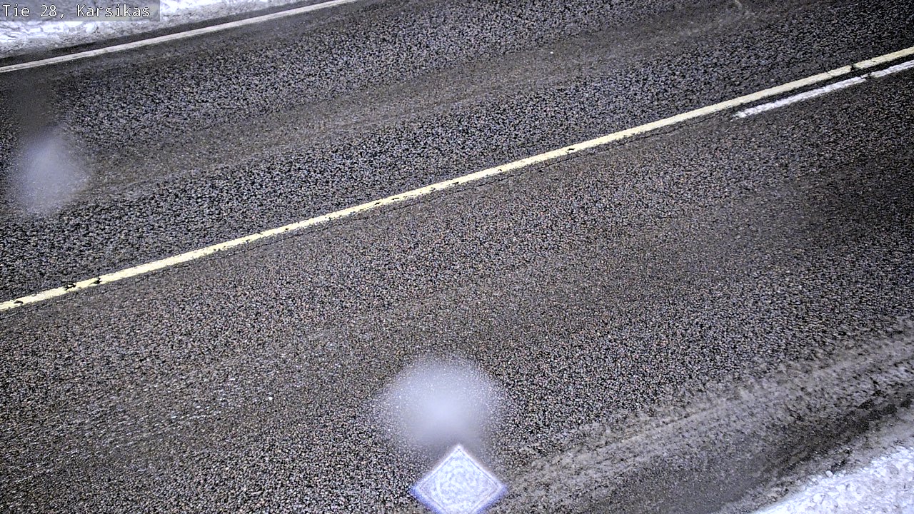 Weather Camera Image Road 28 Haapavesi, Karsikas, Haapavesi, Pohjois-Pohjanmaa