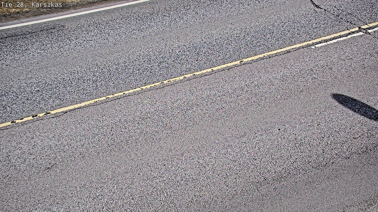 Weather Camera Image Väg 28 Haapavesi, Karsikas, Haapavesi, Pohjois-Pohjanmaa