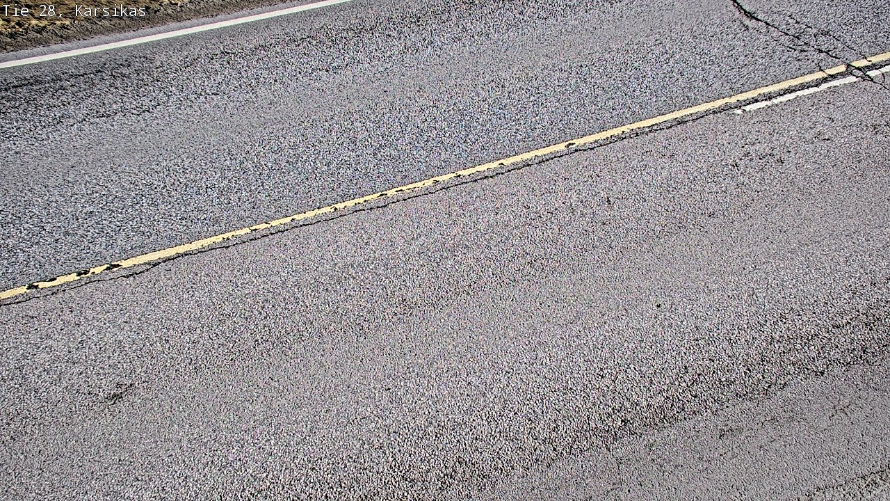 Weather Camera Image Väg 28 Haapavesi, Karsikas, Haapavesi, Pohjois-Pohjanmaa