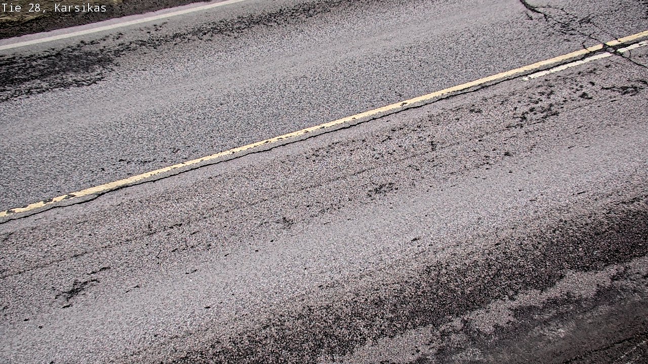 Weather Camera Image Road 28 Haapavesi, Karsikas, Haapavesi, Pohjois-Pohjanmaa