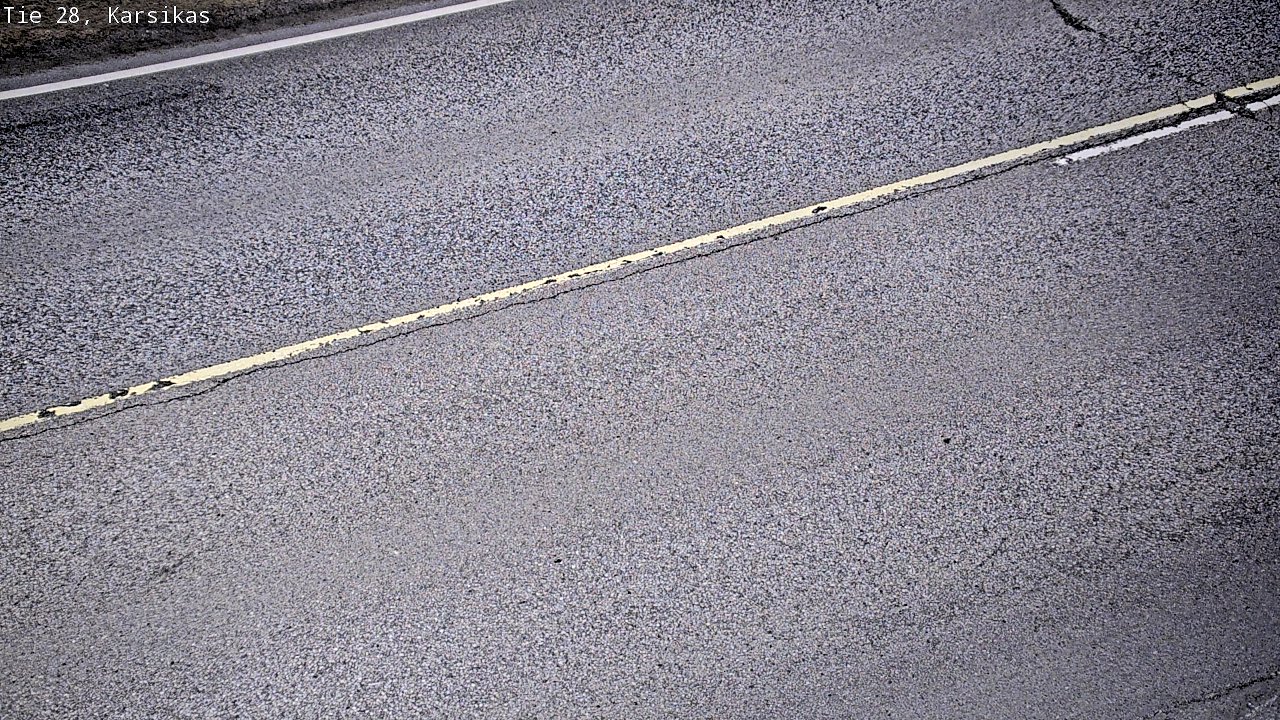 Weather Camera Image Väg 28 Haapavesi, Karsikas, Haapavesi, Pohjois-Pohjanmaa